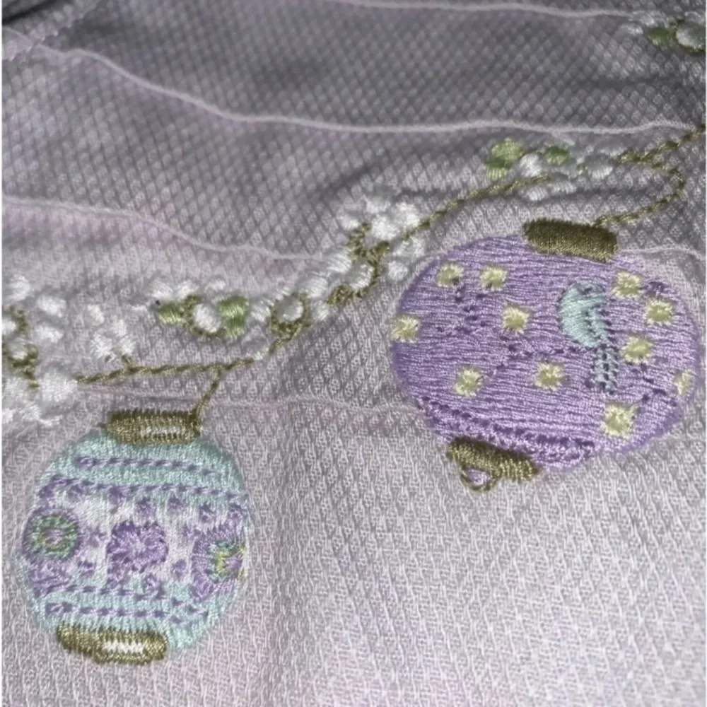 Vintage 2004 Gymboree Paper Lanterns Lavender Purple Easter Dress 12-18 Months